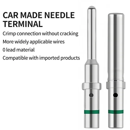 50 Uds DT 1,5mm serie Pin contacto 0462-201-16141 0460-202-16141 acero inoxidable 16AWG Deutsch engarzado sólido hembra macho Terminal