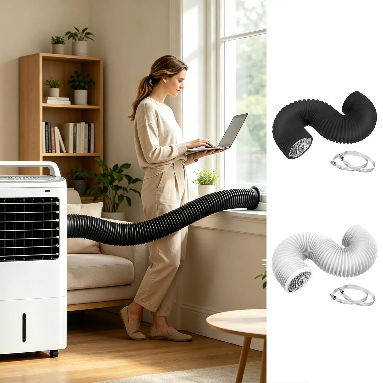 mangueira-de-ventilacao-para-secadora-de-4-polegadas-com-2-abracadeiras-em-pvc-com-folha-de-aluminio-portatil-isolada-para-exaustao-de-ar-condicionado-e-ventilacao-hvac