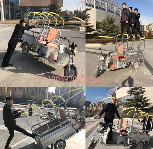 Electric Tricycle Hood Transparent Canopy Block Windshield Thickened Cloth Fully Enclosed Tricycle Canopy