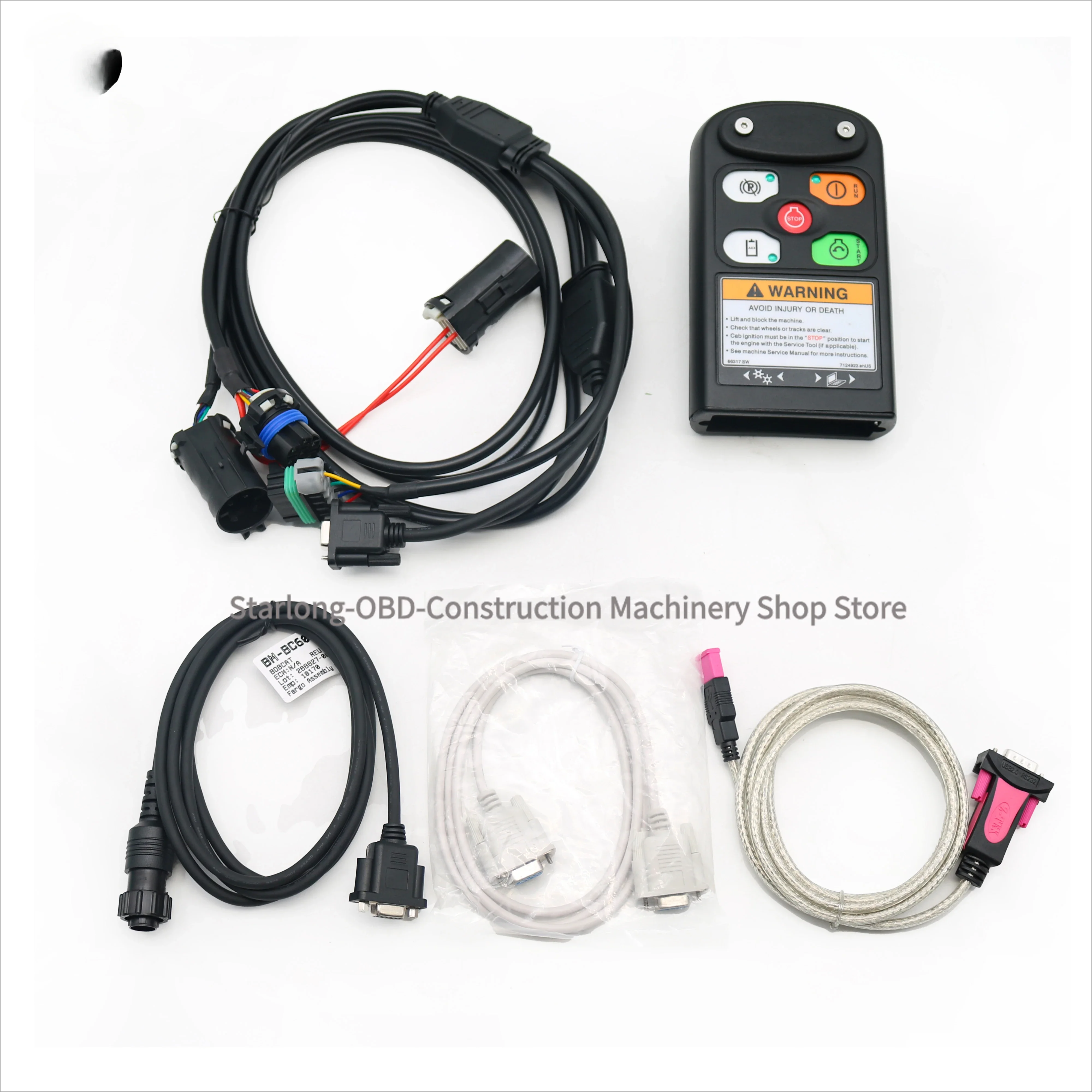 For Bobcat Service Analyzer BOBCAT DIAGNOSTIC Tool (RST) Service tool harness Remote Start Tool 7277987 7260936 6693353