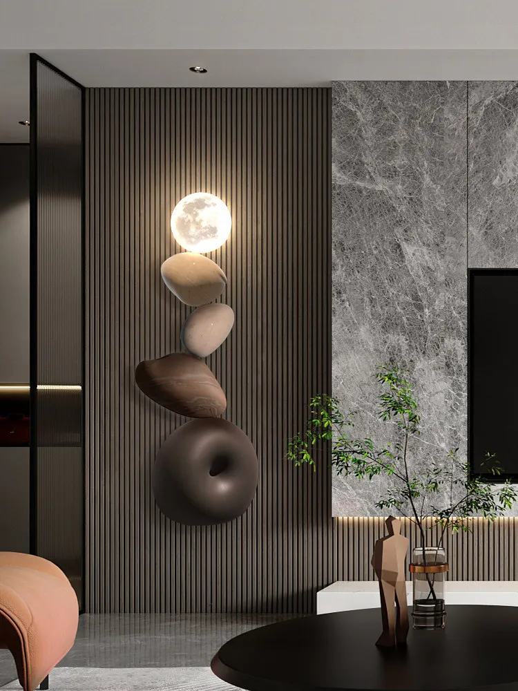 Time comes to operate decorative paintings with LED high-end wall lights, entrance corridors, corridors, and illuminated hanging