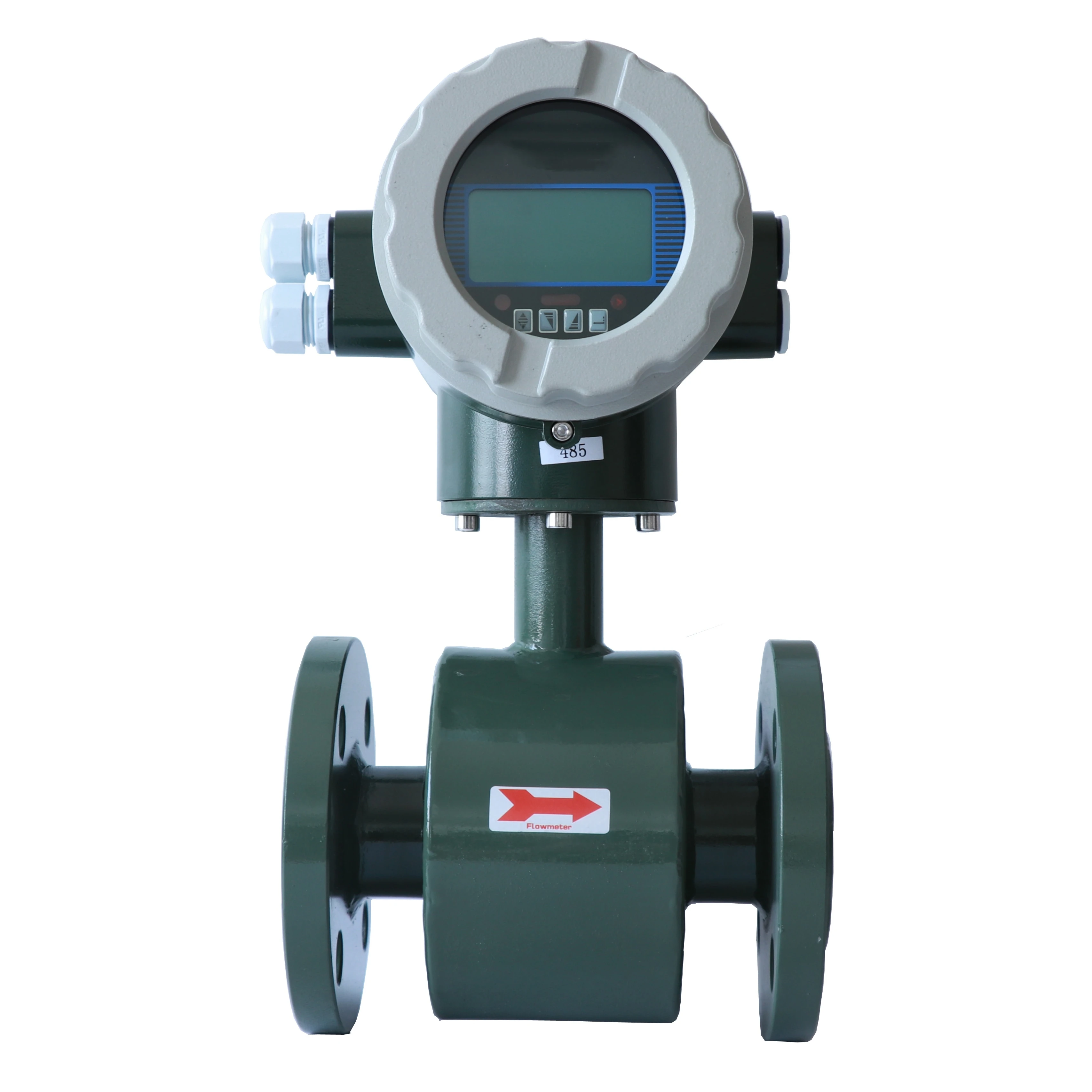 1/2 Inch Electric Solenoid Valve Inlet Water Flow Switch Gas & Liquid Water Flow Switch with Display Flow Hall Sensor Meter