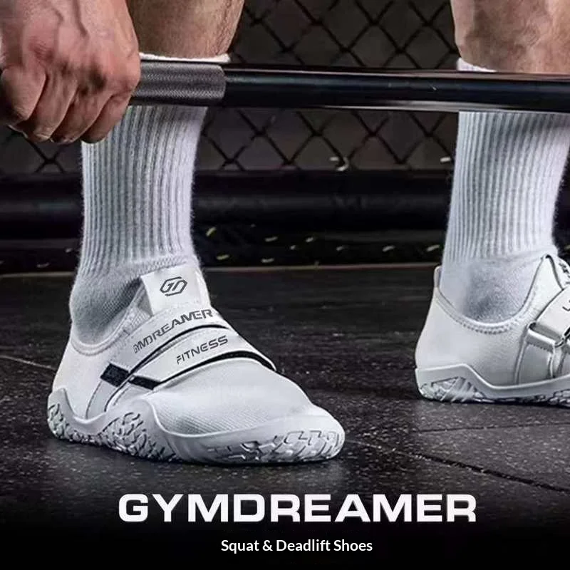Ultra Light Non Slip Indoor Fitness Shoes Squat Deadlift Wide Sole Anti Twist Cushioning Silent Gym Treadmill Yoga Unisex