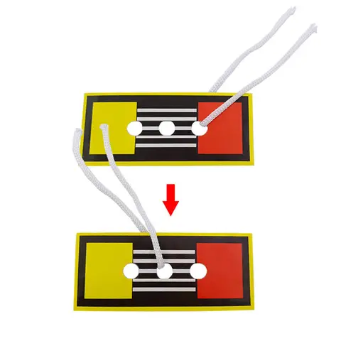 Children's Magic Toy Rope Moving Rope Shift Magic Rope Tricks Magic Props Easy To Do Instruction Vedio Child Magie Accessories