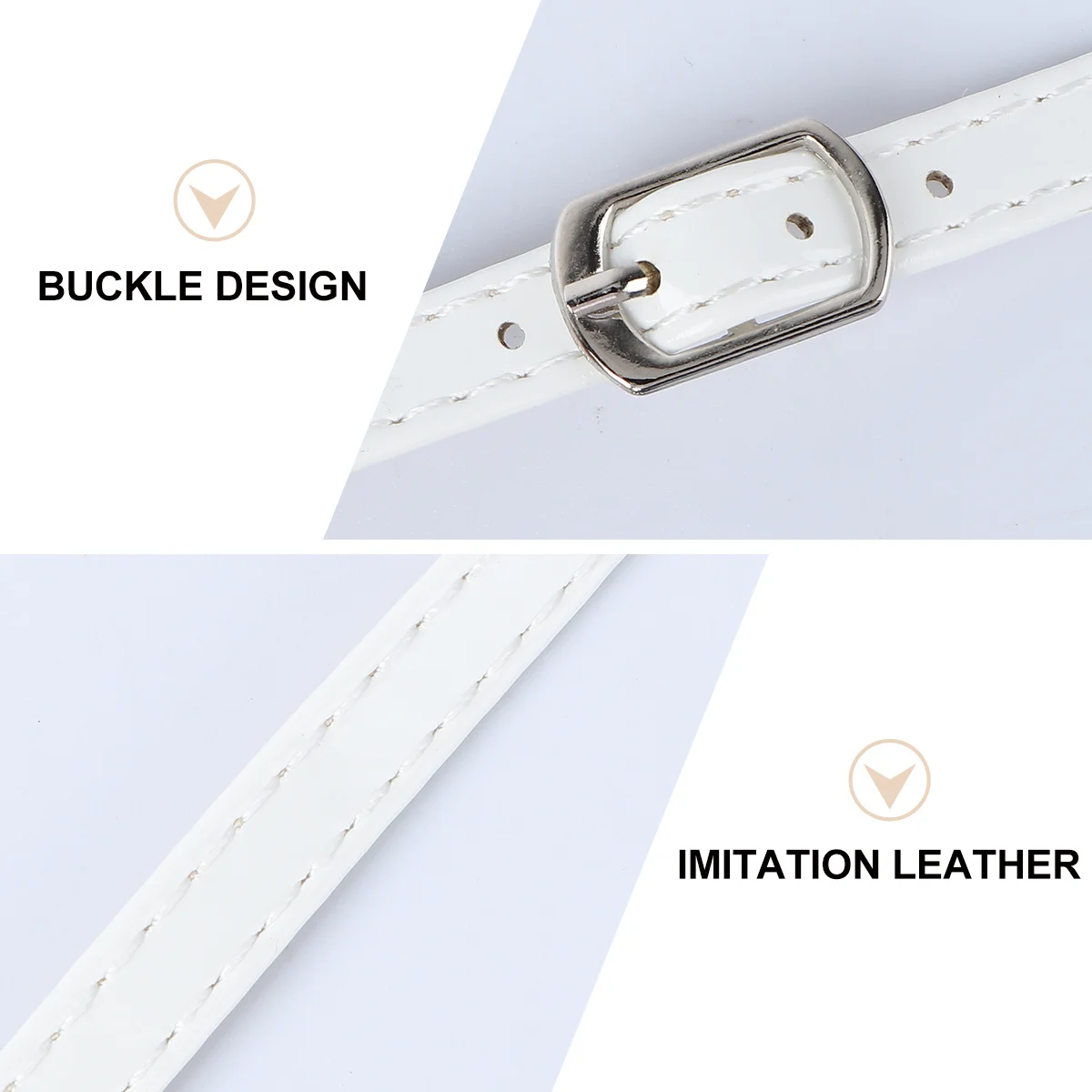 1 زوج أشرطة أحذية مضادة للسقوط للكعب العالي انفصال عبر الكاحل العصابات خفيفة الوزن قابل للغسل رباط الحذاء الأبيض استبدال الرياضة