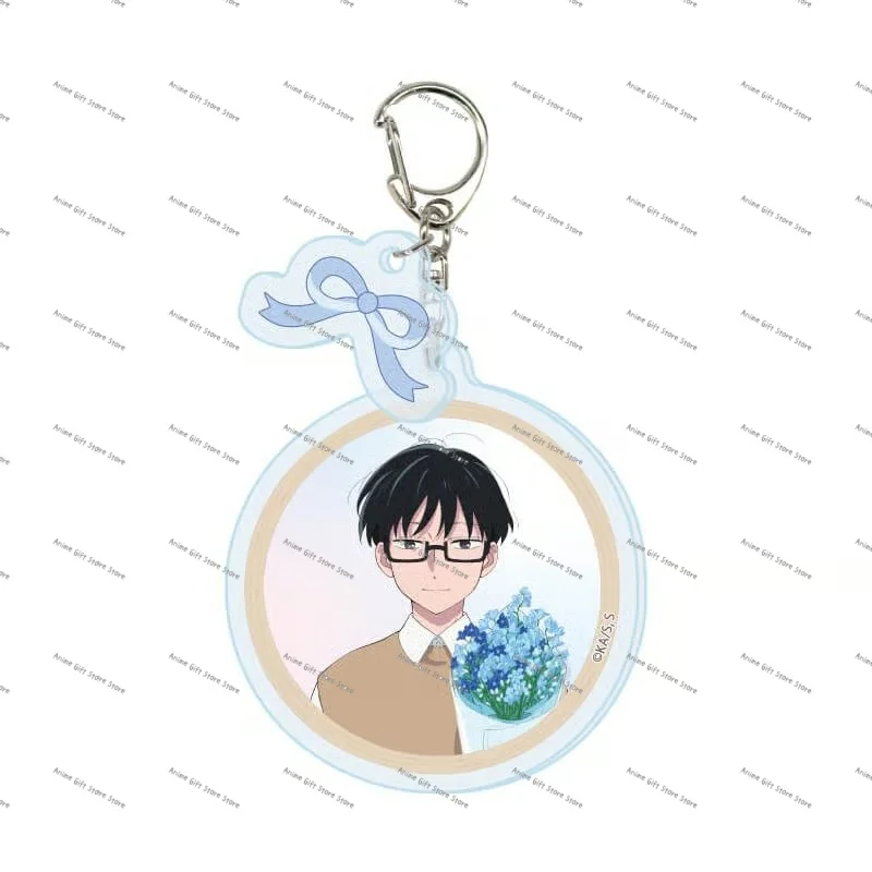 New You And I Are Polar Opposites Bag Acrylic KeyRing Anime Lovely Products Sweet As A Gift For Fans Exquisite Product Keychain