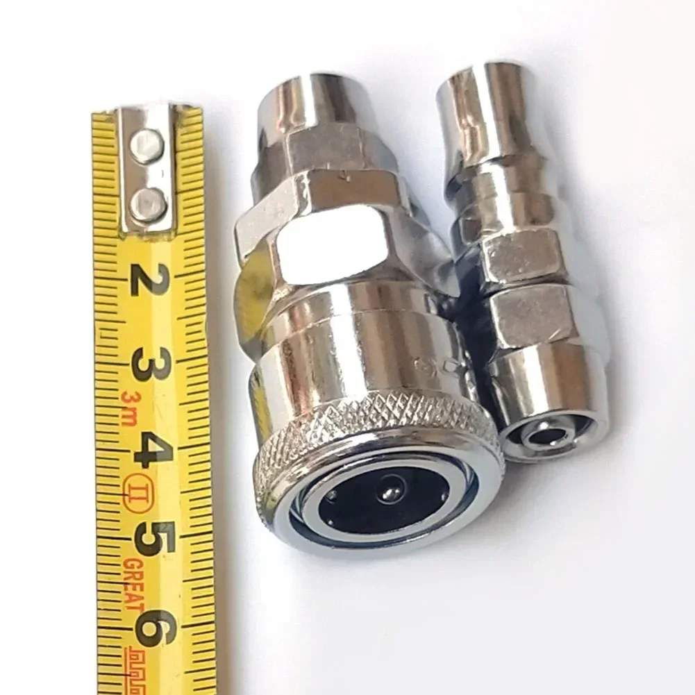 Imagem -04 - Mangueira Pneumática pu com Conectores para Ferramentas Pneumáticas Mangueira Pneumática pu Tubo de Mola Telescópica
