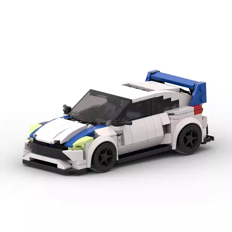 MOC-Forded Fiesta WRC Speed Champions Building Blocks Set, Techniced Carros, Tijolos Brinquedos, Presentes para Meninos e Meninas