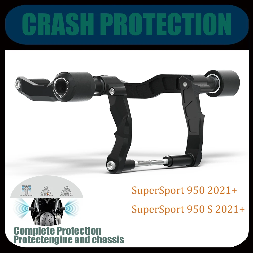 

Motorcycle Sliders for Ducati SuperSport 950 950S 2021-2023 High Impact Crash Protector