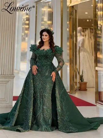 green dress dubai Emerald evening dress-AliExpress Cocktail dress for women