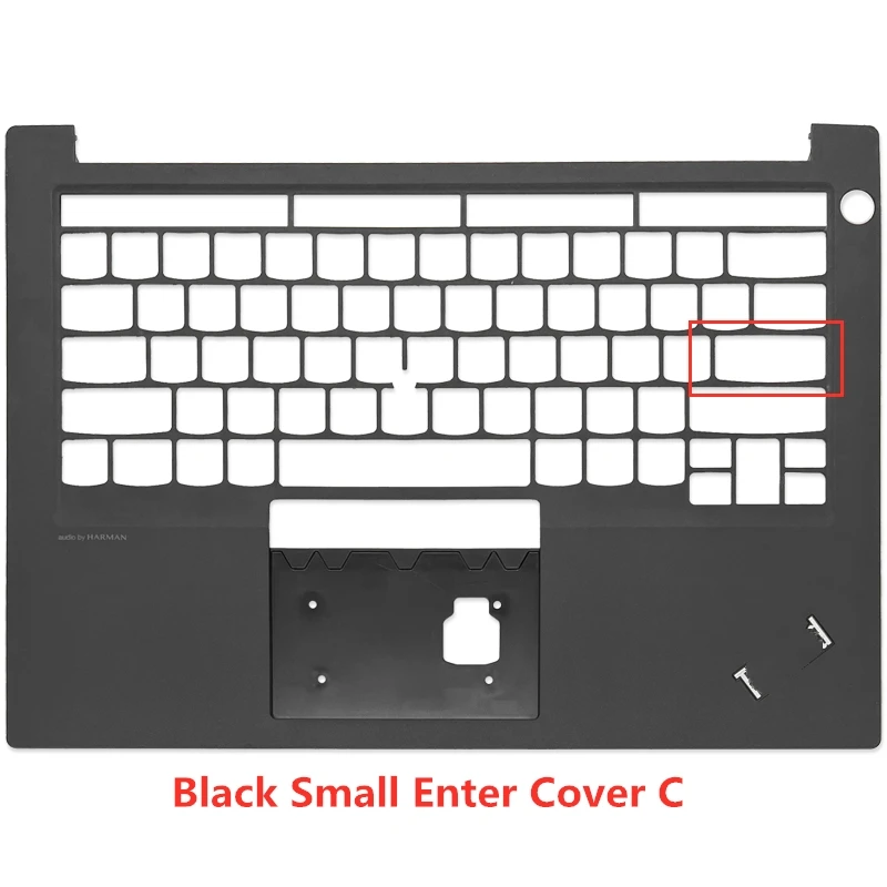 Imagem -04 - Capa Traseira para Laptop para Lenovo Thinkpad E14 Gen1 Tp00116a Versão do Ano2023 Lcd Painel Frontal Palmrest Base Inferior Dobradiças Novo