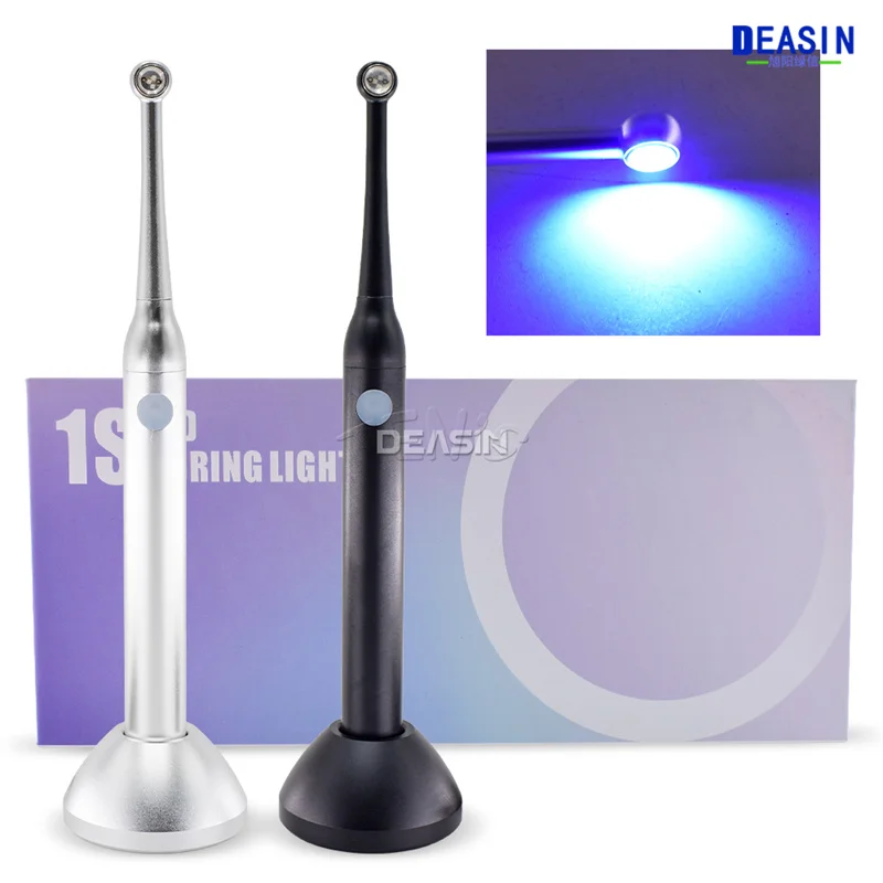 Dental Drahtlose Aushärtung Lampe LED Aushärtung Maschine 1 Sekunde Ultra Hohe Licht Intensität Breite Spektrum Zahnmedizin Instrument Werkzeuge US/EU