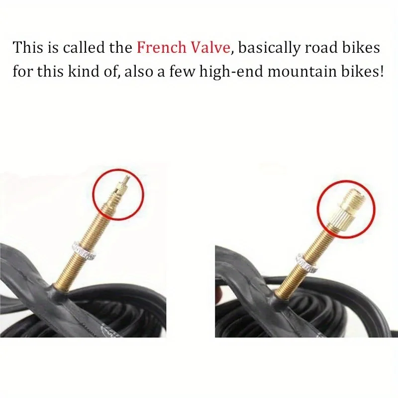 Brass Bike Valve Adapter DV SV to AV Converter Bicycle Tire Presta Schrader to American Air Pump Inflator Adaptor - view 4