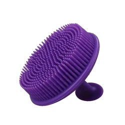 Silicone Body Scrubber Exfoliating Rubbing Skin Massage Brush Silicone Shower Brush Bathing Tools