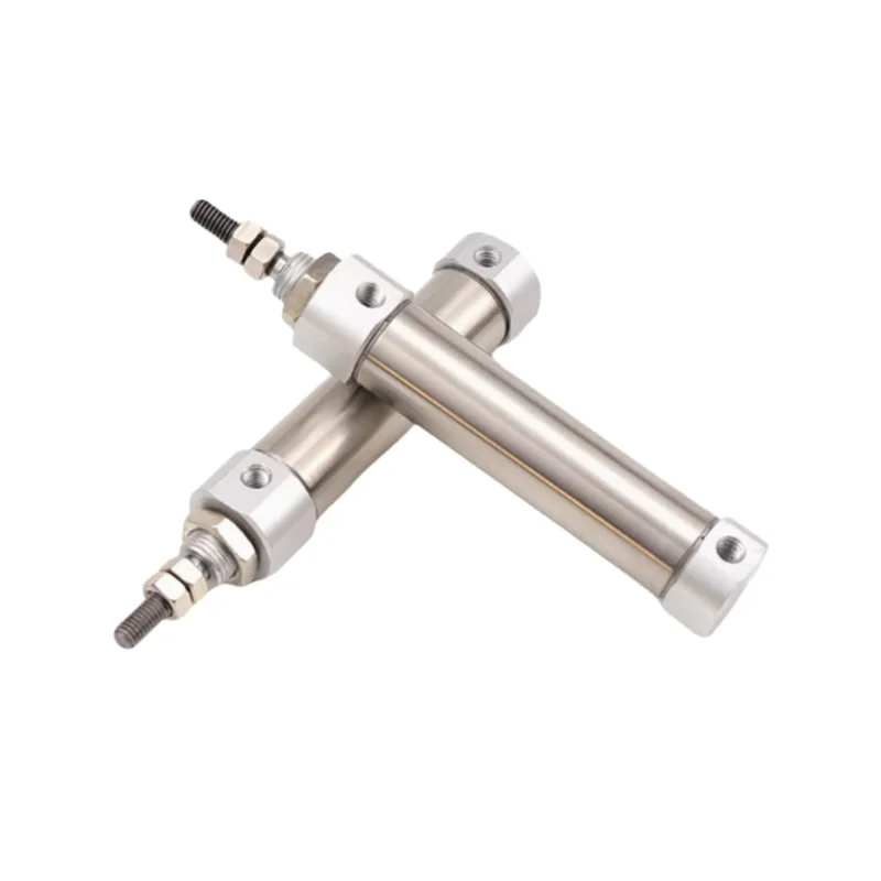 PB Мини-пневматический цилиндр из нержавеющей стали PB10, PB12, PB16x5/10/15/20/25/30/35/40/45/50/60/70/75/80/90/100/125/150/175/200