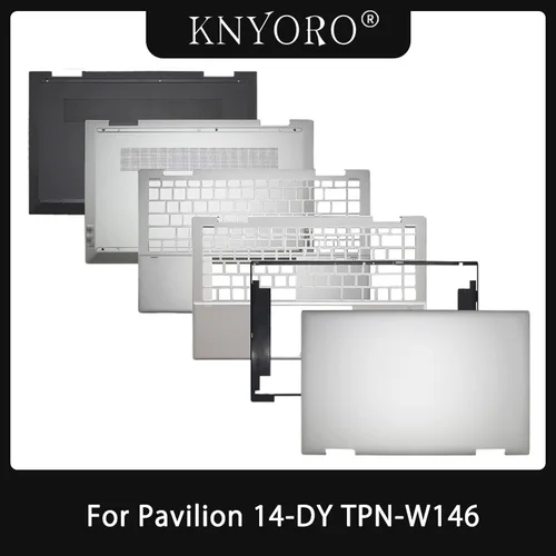Nuevo para HP Pavilion 14-DY TPN-W146 M44998-001 LCD contraportada bisel frontal cubierta superior con reposamanos Base inferior carcasa inferior