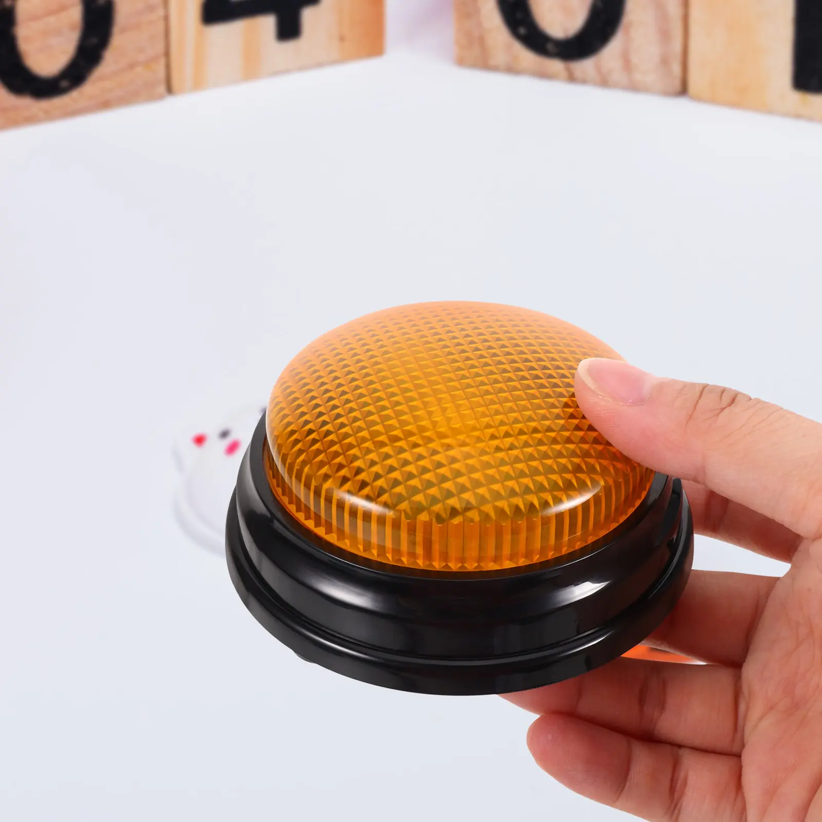 

Sound Button with Light Effect Press-Activated Party Game Prop for Pranks Office Weddings Tailgating Festivals Funny Sound