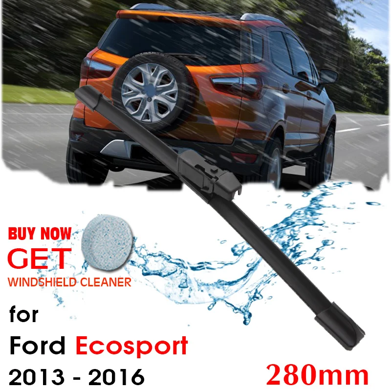 Car Wiper Blade Rear Back Window Windscreen Windshield Wipers For Ford For Ecosport Hatchback 280mm 2013-2016 Auto Accessories