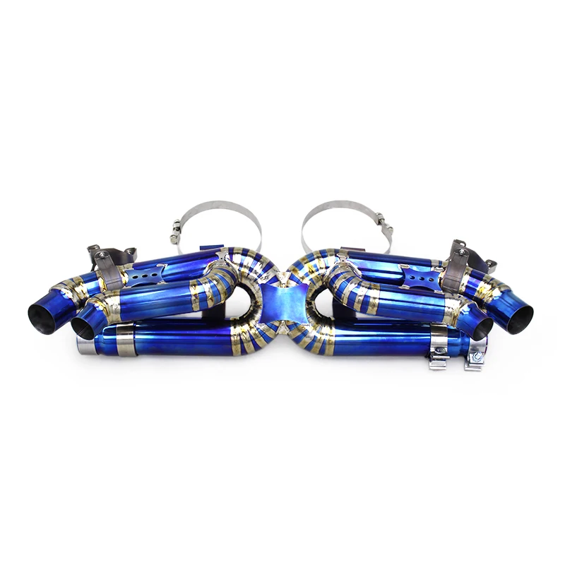 

Custom Exhaust Titanium Pipe Muffler For Porsche 911 992 3.0T 2019-2024 Sport Race Car Original Valve Catback Exhaust System