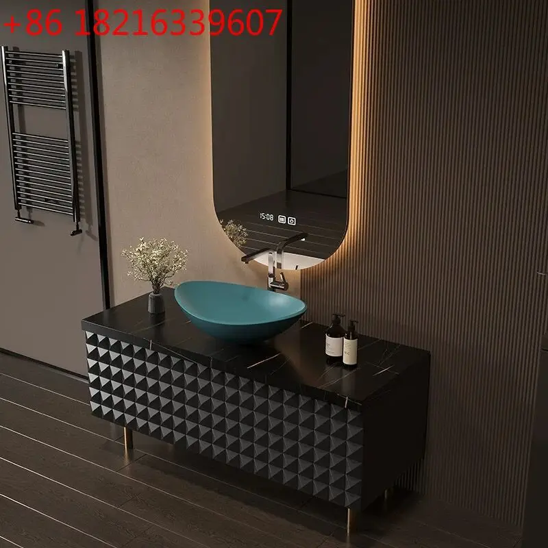 

Легкий роскошный отель, ветровой стол, умывальник, шкаф для ванной комнаты, туалет, умывальник для рук, каменная плита, бесшовная