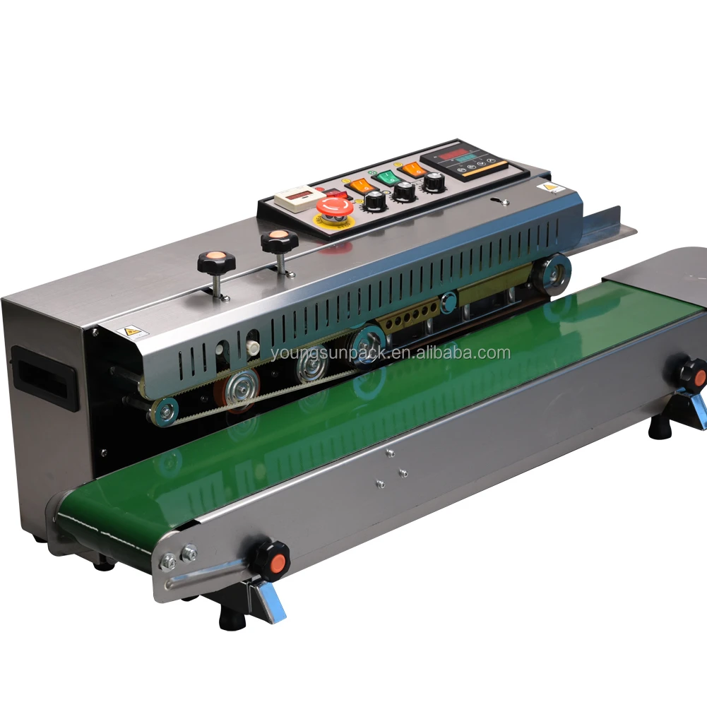 

YOUNGSUN Horizontal Continuous Band Sealer Machine for Plastic Film Bag Heat Sealing Machine