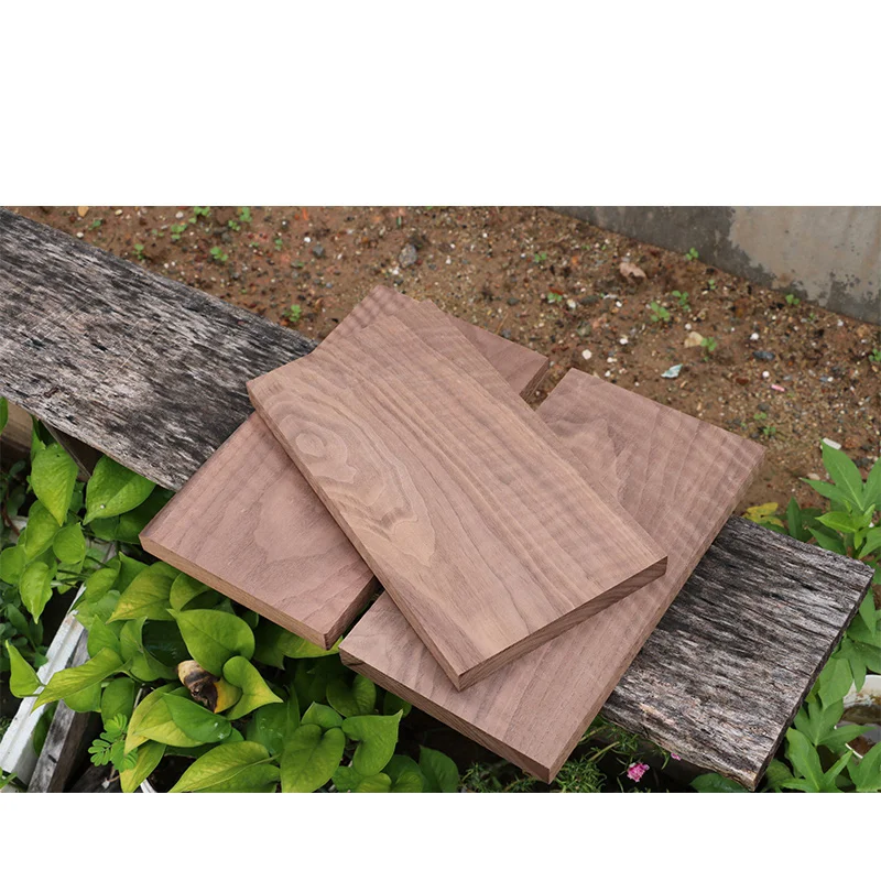 Wood North American black walnut wood sheet sheet wood plank wood square diy wooden spoon speaker box hand-made raw materials.