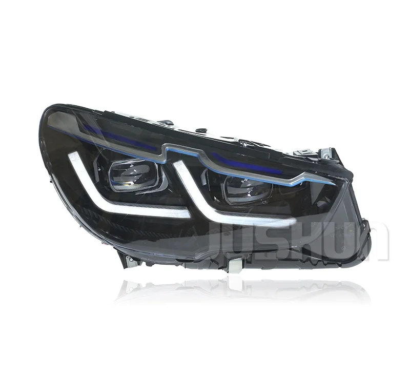 

for 2010-2017 BMW 5 Series GT Headlight Assembly Modification to 5 Series F07 Daytime Running Lights Steering Lens