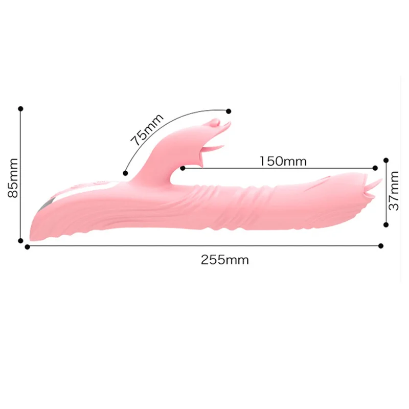 Mengisap vibrator dildo mainan seks untuk wanita lidah Cunnilingus Vibrator teleskopik berputar pemijat pemanas Vagina klitoris merangsang