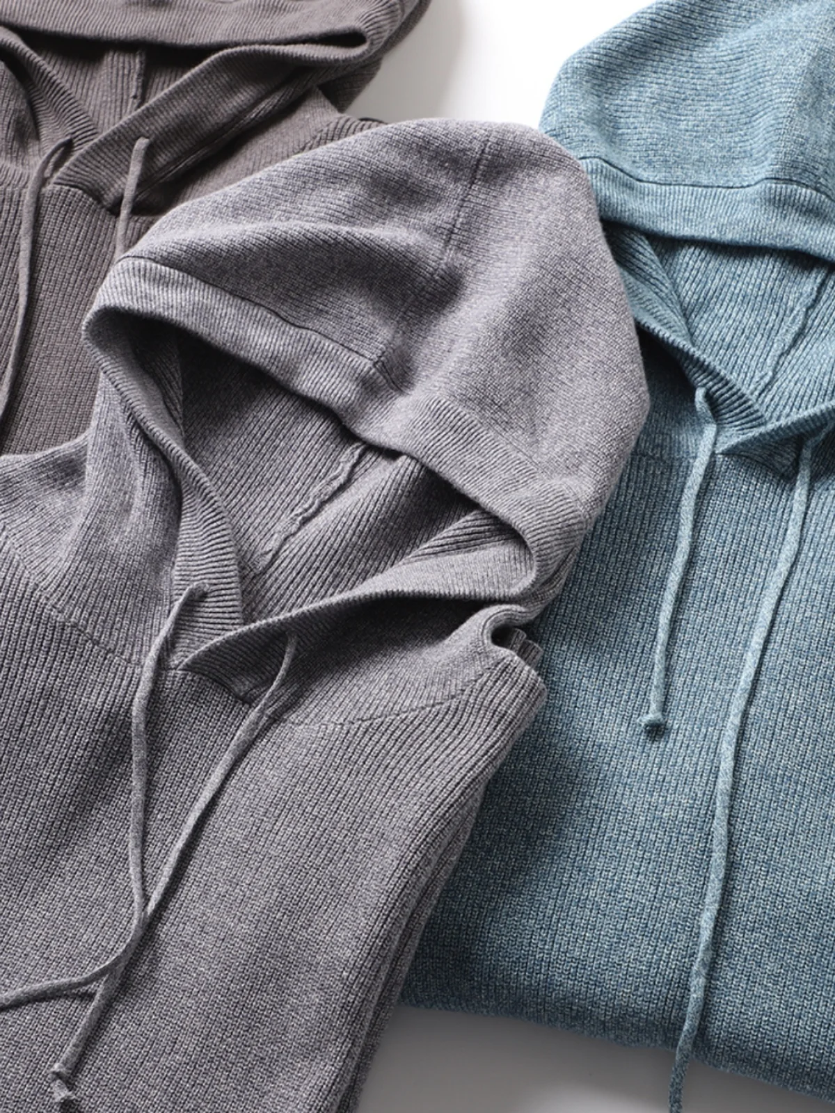 

Comfortable Soft Pure Cotton Knitted Hat Sweatirt Men Loose Knitted Sweater Woolen Pullover Autumn Faion Youth Sle