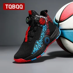 Scarpe da basket per bambini di alta qualità per ragazzi e ragazze scarpe sportive morbide e traspiranti scarpe da ginnastica antiscivolo per bambini all'aperto