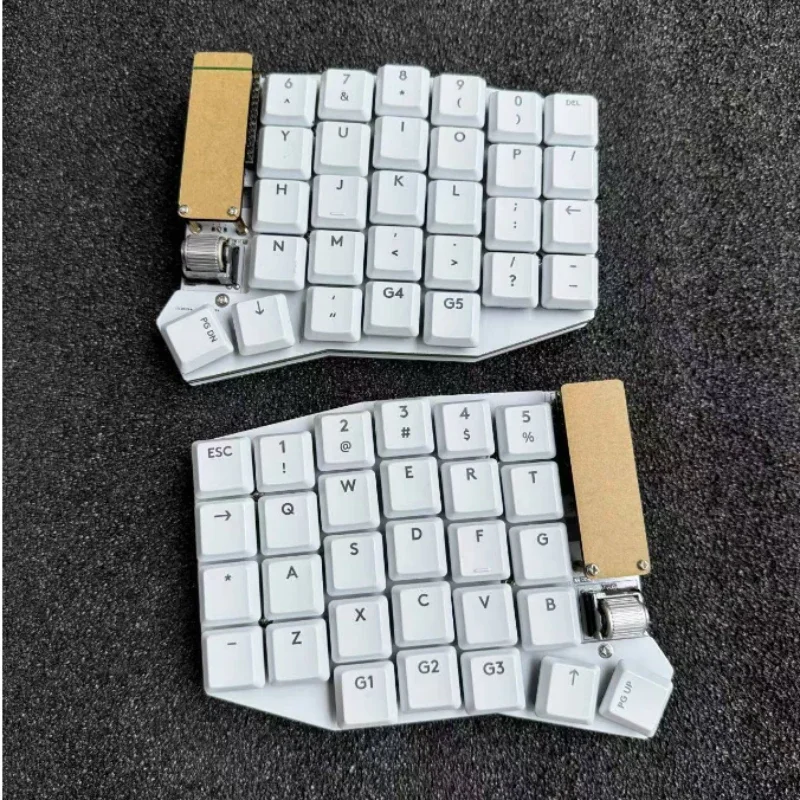 Ergodox Ergodone Split Keyboard Customized Bluetooth Dual-mode RGB Sofa Wireless Keyboard Kailh Pg1350 Hot Swappable Shaft Seat