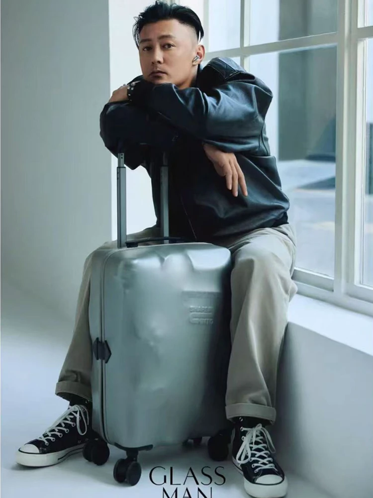 

MADN MDNS Men's Casual Loose Wide Leg Chino Workwear Long Pants Straight Tube Youthful Vitali All Seasons Basic Color