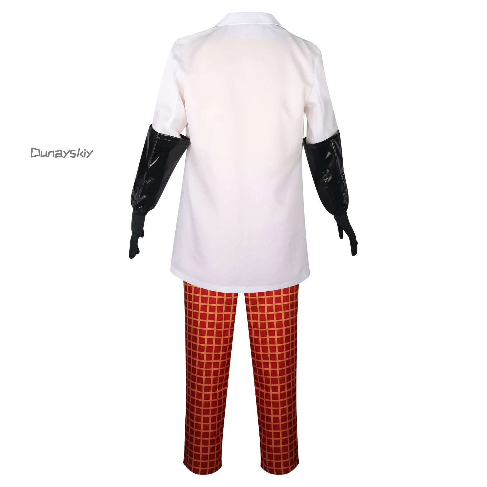 Anime Nefario Cosplay Dr Cosplay hombre Nefario Doctor juego disfraz uniforme traje fiesta de Halloween traje de juego de rol