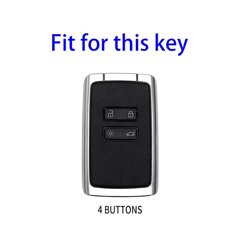 NEW TPU Car Key Cover Case Fob For Renault Captur Megane Talisman Espace Clio Zoe Koleos Scenic 4 Arkana Dacia Sandero Card