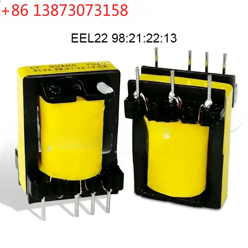 5 piezas EEl22 98:21:22:13 Transformador auxiliar de alta frecuencia totalmente de cobre para máquina de soldar con inversor