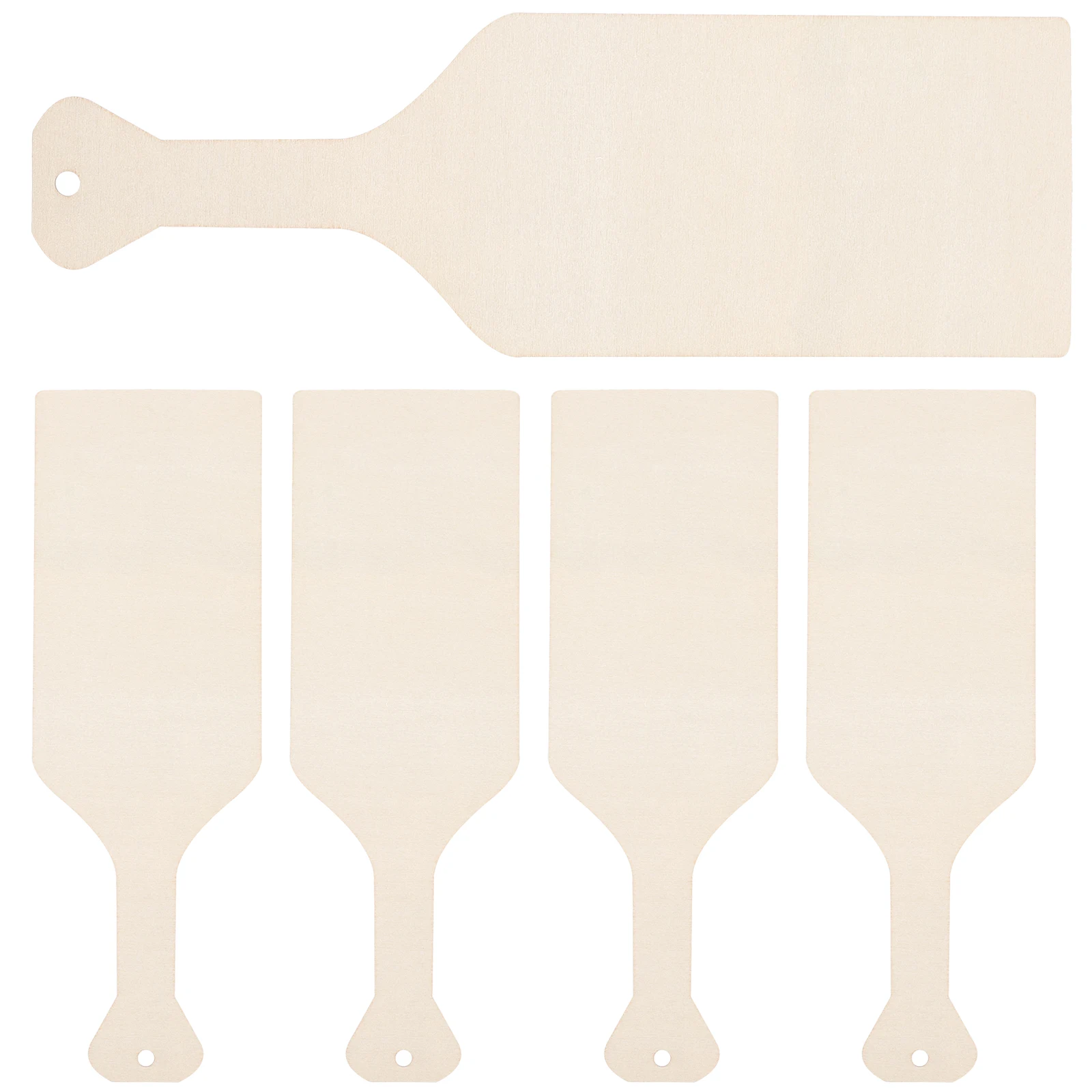 Tabla de cortar de madera sin terminar, 5 uds., artesanía de madera en blanco, tabla de cortar Diy para el hogar, cocina, servir pan, fruta, artesanía vegetal