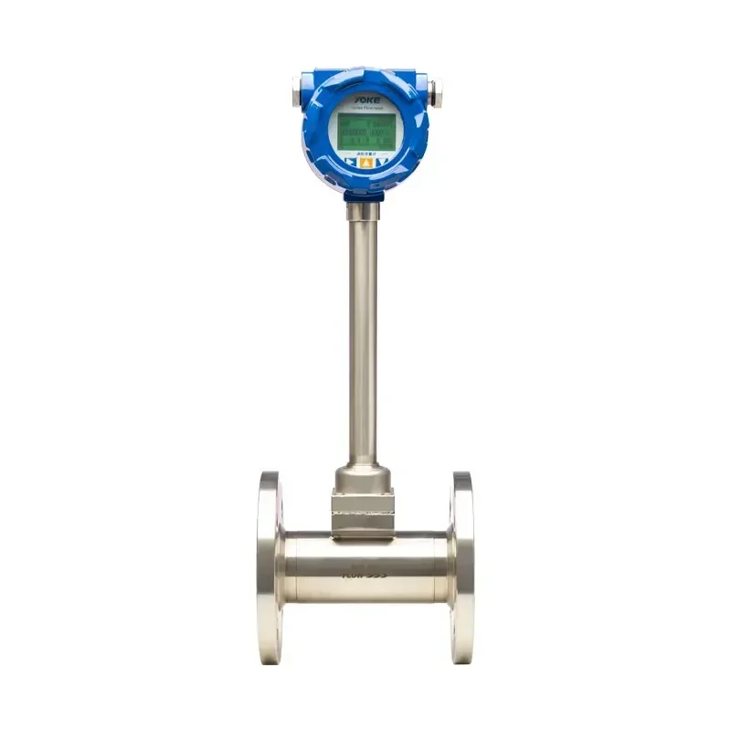 Digital Compressed Air Flow Meter Gas vorte Flow Meter