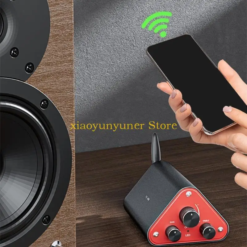 

P9JB HIFI стерео усилитель звука 50 Вт + 50 Вт ПК усилитель звука управление HiFi 2,0 стерео цифровой усилитель для домашнего