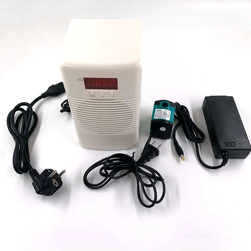 CHKJ AC110-240V Water Chiller Fish Tank Cooling Aquarium Water Cooling Machine Semiconductor Temperature Control