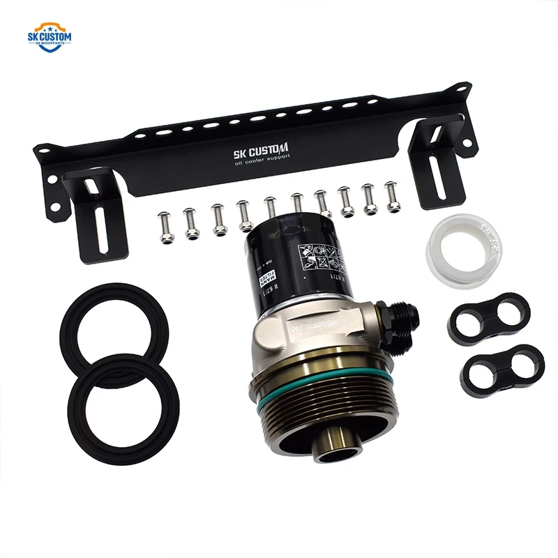 CUSTOM 10 Rows Engine Oil Cooler Kit For Lexus IS250 IS300 GS250 NX200t 1GR 2GR 3GR 4GR Car Radiator Kit