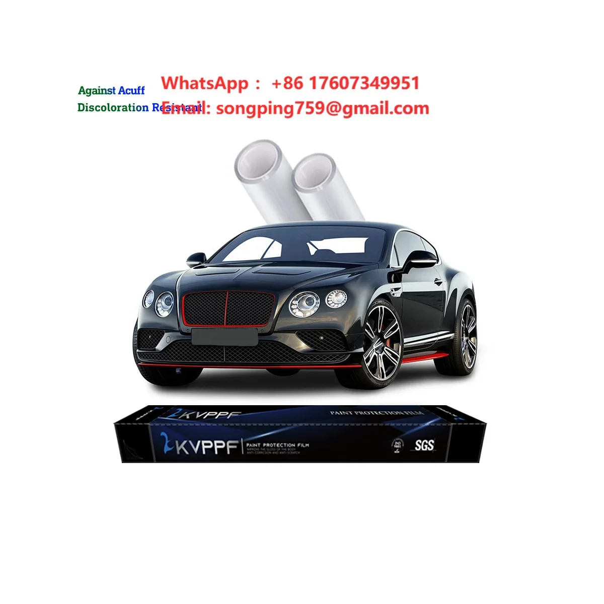 High Gloss Finish Easy Maintenance 5-10 Years Warranty Invisible Shield Transparent Car Paint Protection Film