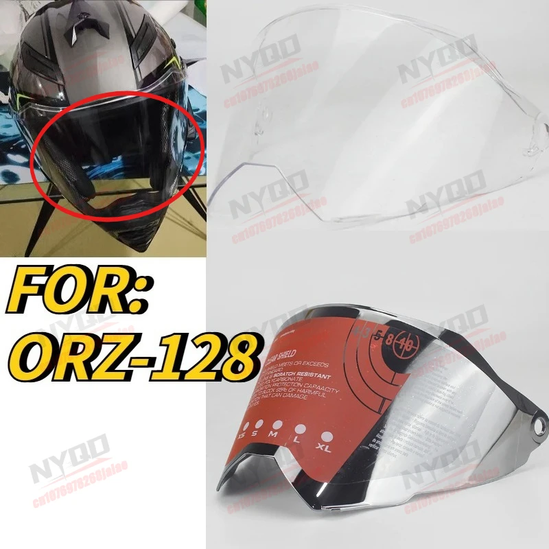 

Motorcycle Off-road Helmet with High-definition Lenses for Safety Protection Suitable for ORZ128