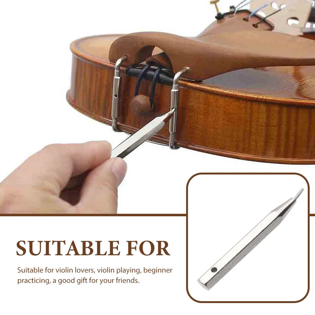 

Alloy Chin Rest Key Tool Adjustment Regulator Violin Wrench Tuning Accessories Parts Lightweight Durable Sturdy Beginner