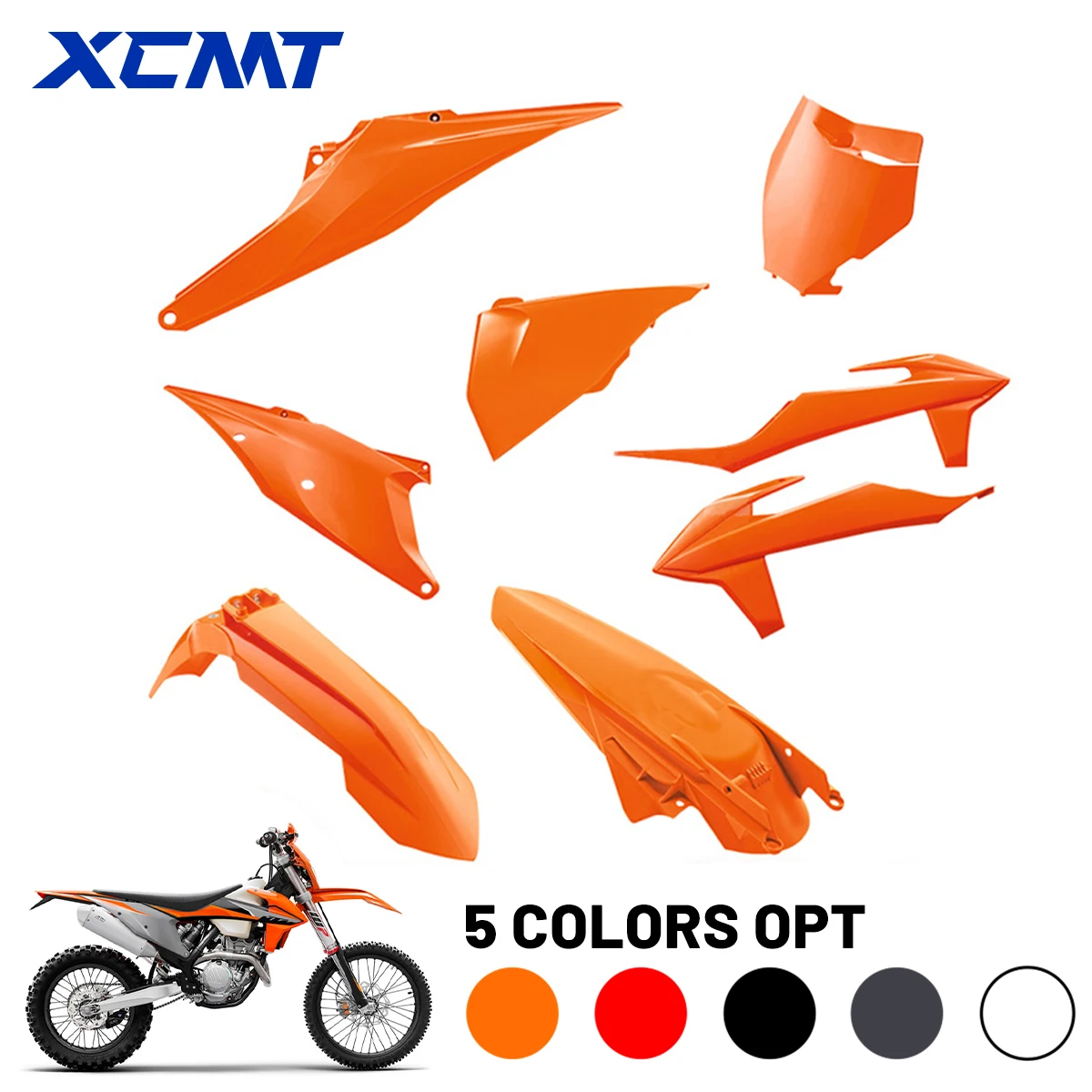 

Motorcycle Accessories Plastic Full Protective Shell Protector Plate For KTM XC SX EXC XCW XCF EXCF SXF XCFW 125-500cc 2019-2023