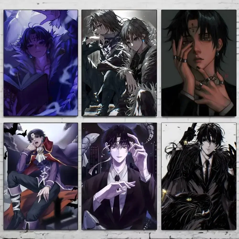 كرولو لوسيلفر هنتر هنتر أنيمي المشارك ذاتية اللصق الفن ورق مقاوم للماء ملصق البيت بار غرفة جدار ديكور