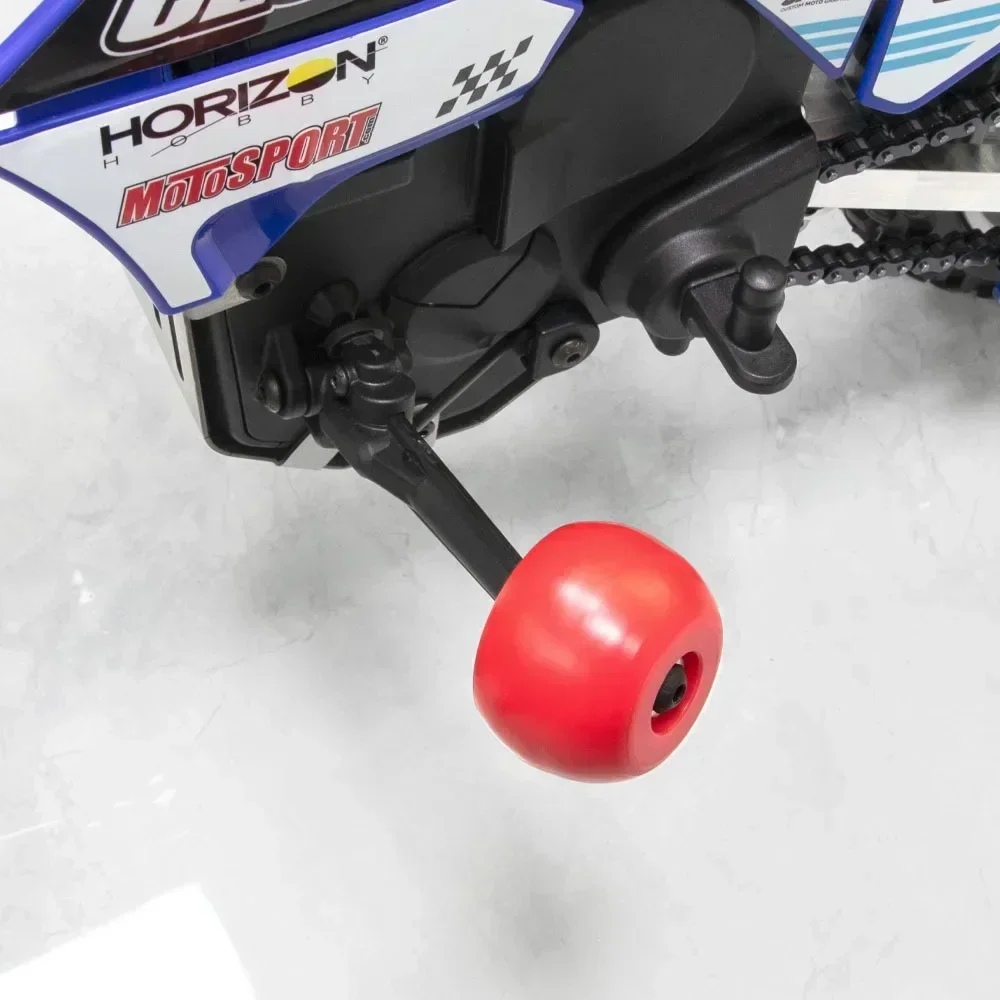 Pour LOSI 1/4 promoto-MX moto électrique POM roue latérale auxiliaire Los264003 pièces de mise à niveau bricolage Modification