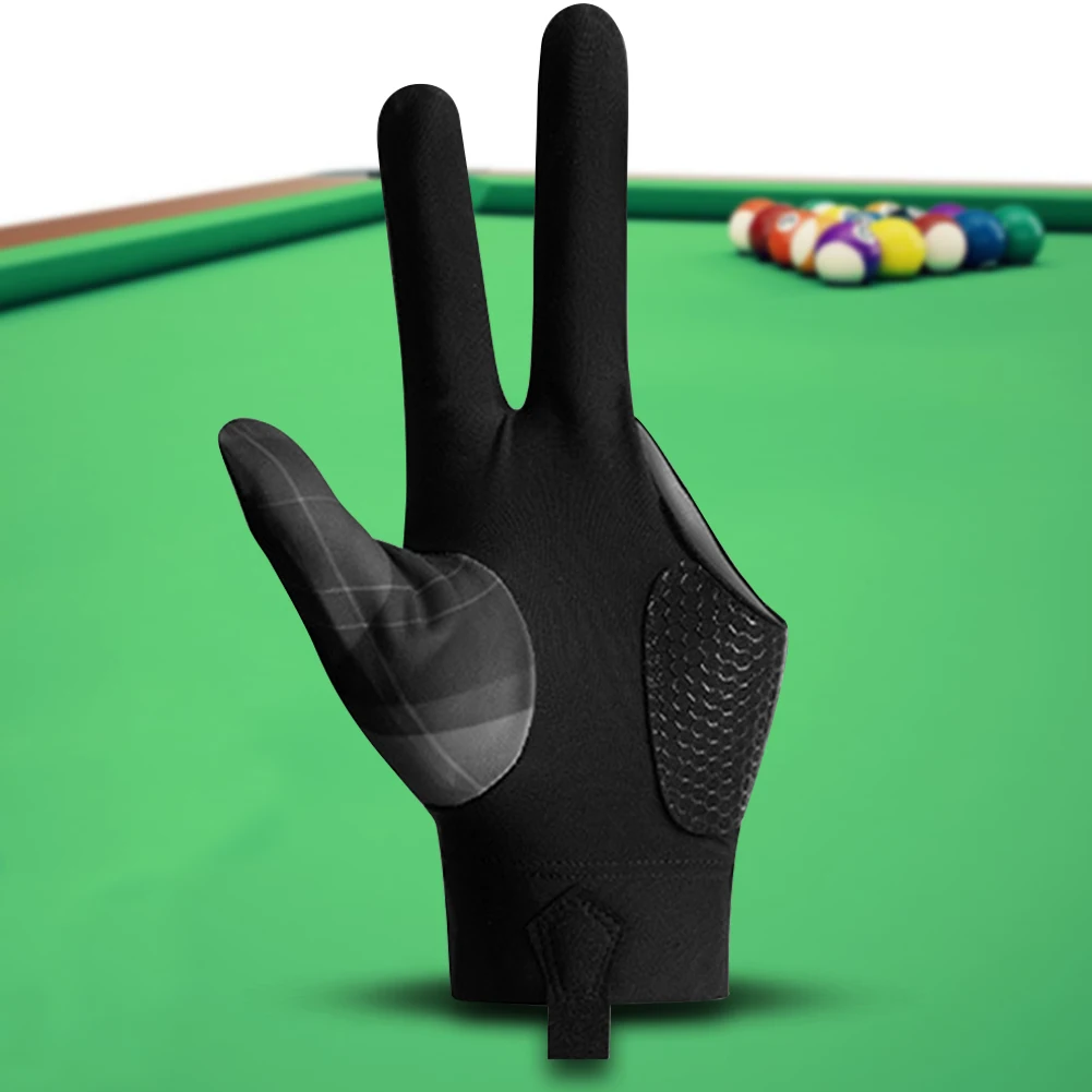

Cue Shooters Gloves Non-Slip Billiard Training Gloves Left/Right Hand Universal Billiard Sports Accessories