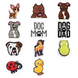 Leuke Schoenen Charms Hond Moeder Franse Bulldog Jeans Pug Klomp Schoenen Pins Duitse Herder Schoen Decoraties Vrouwen Mannen Kinderen