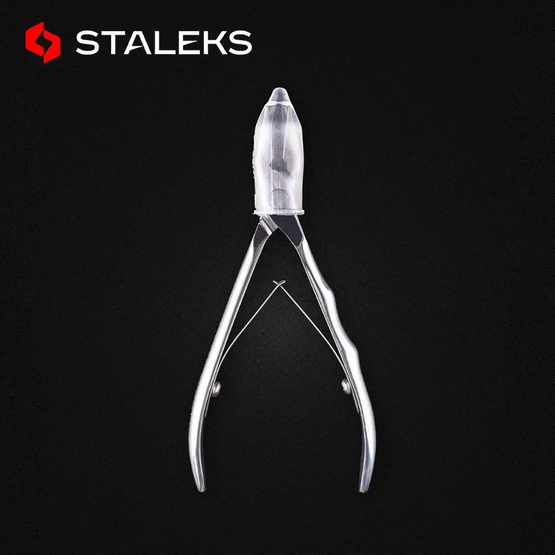 STALEKS High Quality Dead Skin Remover Cutter Hand Grip Stainless Steel Pro Toe Nail Cuticle Scissors Manicure Tool NE-61-16