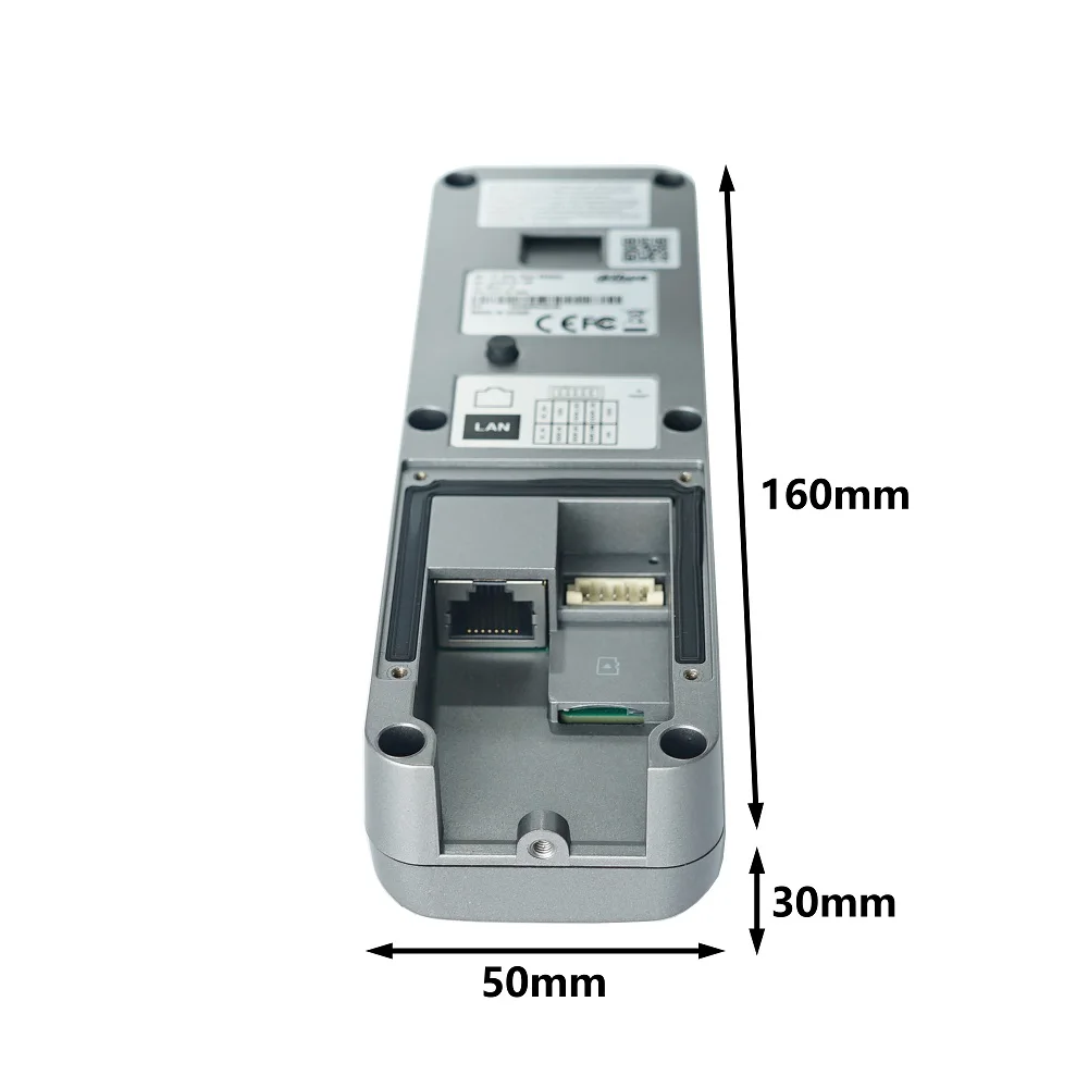 Dahua Wielojęzyczny zestaw wideodomofon IP , VTO2311R-WP, VTH2621GW-P i przełącznik PoE, obsługa SIP, karta RFID odblokowanie